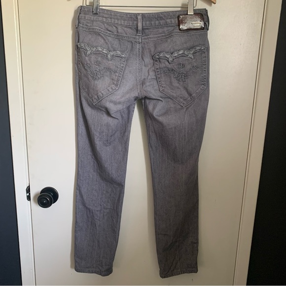 Vintage Y2K Diesel Low Rise Jeans 30 Grey - Picture 5 of 9